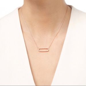 Monica Vinader White Gold Diamond “Nadia” necklace